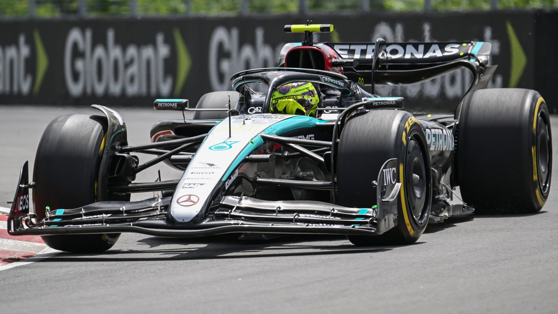 Canadian GP: Lewis Hamilton fastest by four tenths from Max Verstappen in searing Practice Three for Mercedes | F1 News