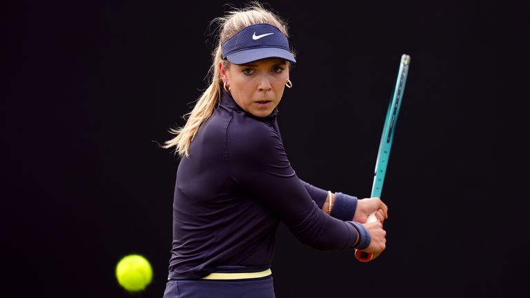 Katie Boulter: British No 1 guarantees a British finalist at Rothesay Open in Nottingham | Tennis News