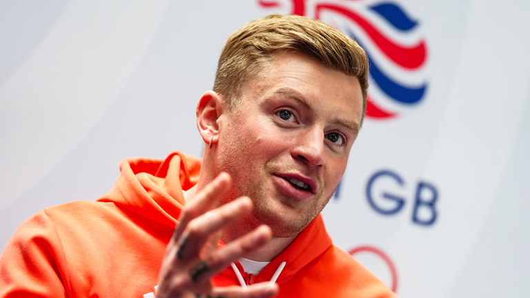 Paris 2024 Olympics: Adam Peaty believes new ‘peaceful’ approach will take pressure off in quest for gold | Olympics News Sky, Sports, Olympics, Tokyo, Bolt, Athletics, Team GB, Great Britain, England, Events, News