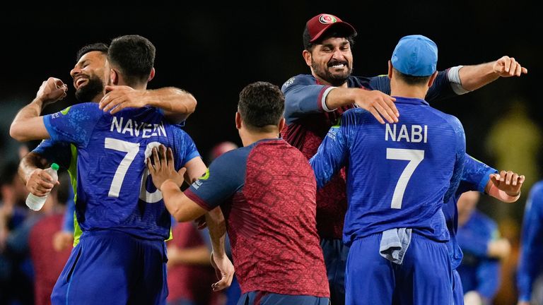 T20 World Cup: Afghanistan claim historic Australia scalp to keep semi-final hopes alive | Cricket News