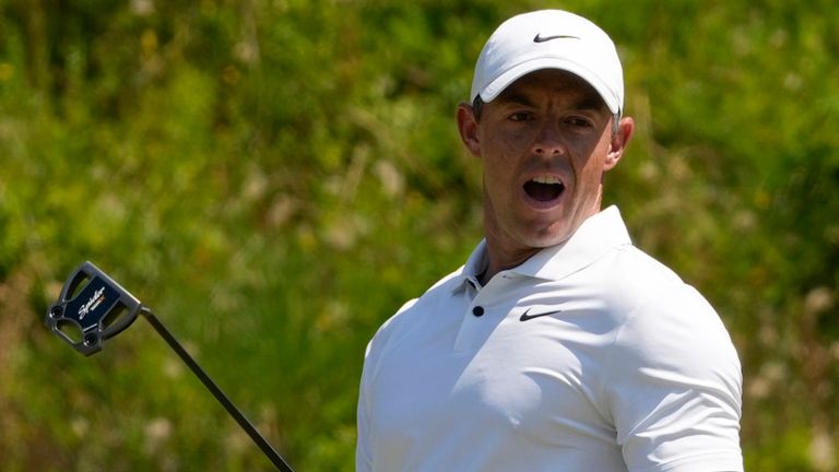 US Open 2024: Rory McIlroy in ‘great position’ to challenge for fifth major despite ‘frustrating’ second round | Golf News